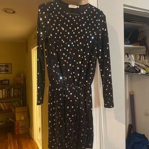Sequin sparkly grey/silver dress